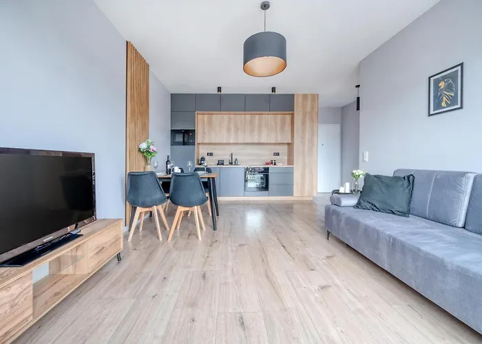 Milionowa - Parking, Balcony And Workspace - By Rentujemy